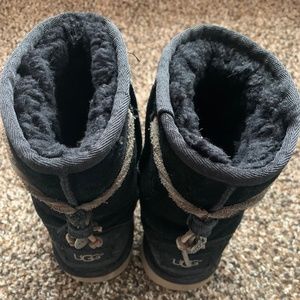 Ugg Australia size 1 black boho boots